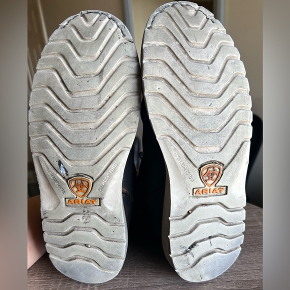 Ariat Work Composite Toe Chelsea Boots Oil Resistant Size 6.5 - Picture 8 of 8